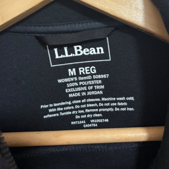 L.L.Bean womens mountain pile fleece coat - Picture 2 of 5